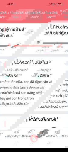 Mom nao 38w chưa ạ...