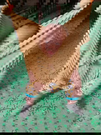 Since di naman ma afford yung jolly jumper gumawa nalang ng own version papa nya 😂