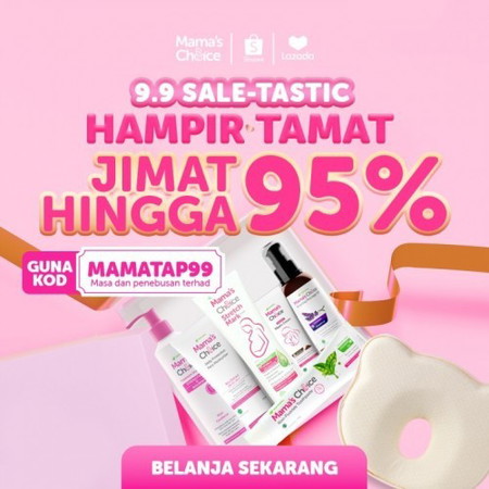 📣 5 JAM TERAKHIR ‼️ Mama's Choice 9.9 Sale-Tastic 🥳