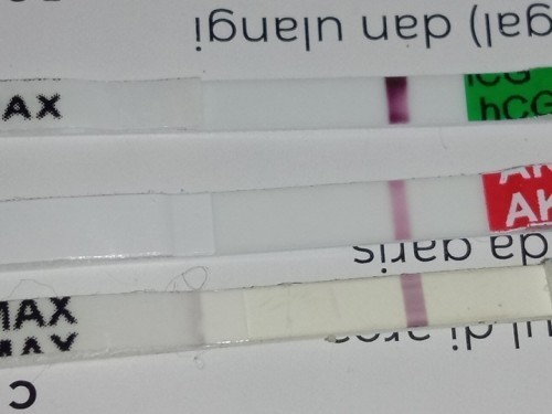 Telat haid ,, ngeflek kecoklatan. Tespek negatif