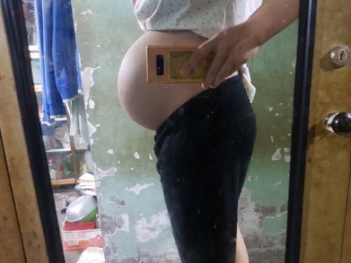 Cả nhà thông thái cho mình hỏi bụng như vậy đã tụt chưa ạ, e đc 39w r