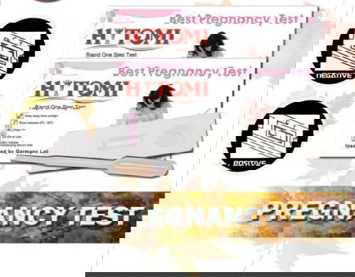 Salam. Hai ada guna pregnancy test ni? saya test double line plak. Xmissed period lagi