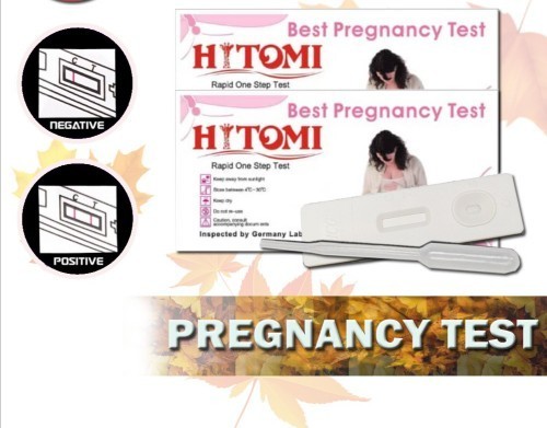 Salam. Hai ada guna pregnancy test ni? saya test double line plak. Xmissed period lagi