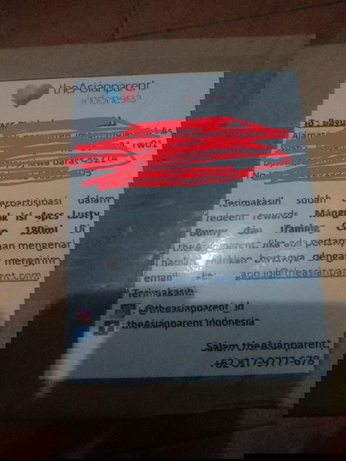 Terima kasih theAsiantparent  💐