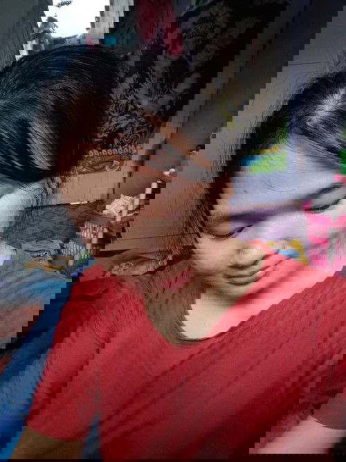 Rambut rontok pasca melahirkan 😀