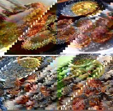 หอยแครงลวก