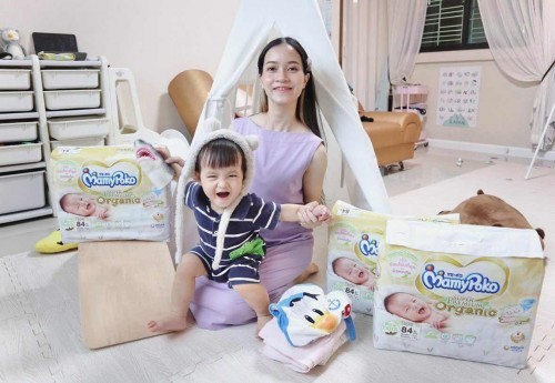 ตั้งครรภ์ท้องที่สองแล้ว กัสก็ยังคงเลือกใช้ผ้าอ้อม Mamypoko super premium organic ค่า🤰🏼
