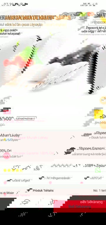 Mini mixer serbaguna