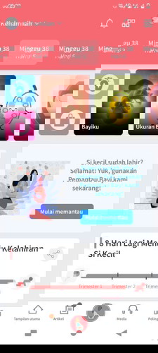 Mendekati persalinan