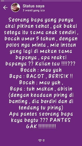 Suami dan ayah toxic !!