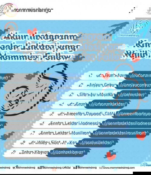Info instagram konselor laktasi