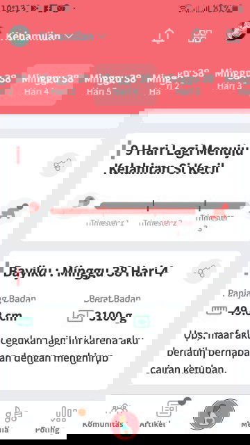 Minta do'an dong bun biar bisa ngerasain glombang cinta dri si dd.kayanya masih betah ddnya di perut
