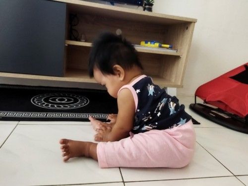 baby 5 bulan boleh dduk sendiri ke?