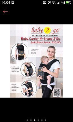 Gendongan baby 2 Go