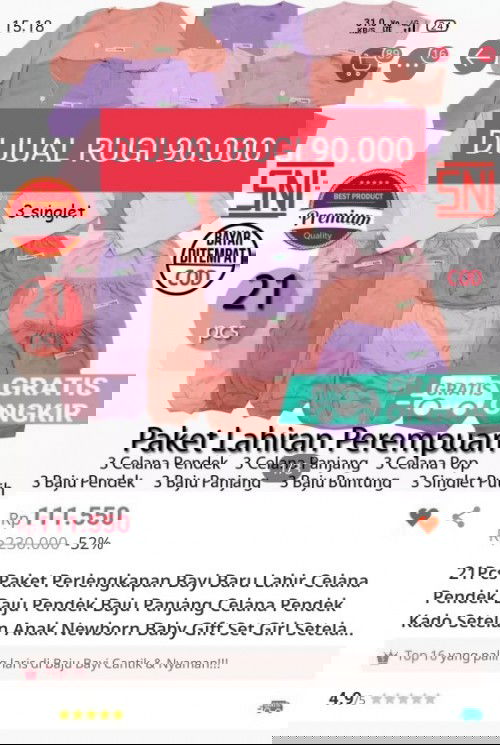 Permisi bun , maaf melenceng saya cek out 2x soalnya jadi mau jual 1paket nya