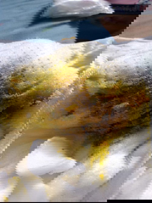 ลูกท้องเสีย เป็นสีเหลืองปนเขียวหน่อยๆ