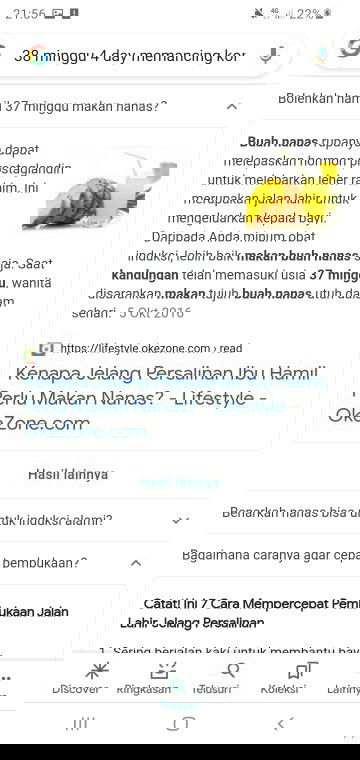 Ingin mencoba memancing kontraksi