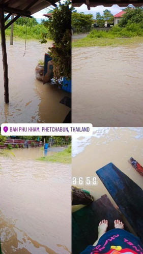 น้ำท้วมบ้าน ตอนเจ็บท้องคลอดควรทำไงดีคะ