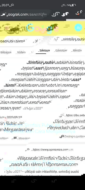 SIMFISIS PUBIS DISFUNGSI