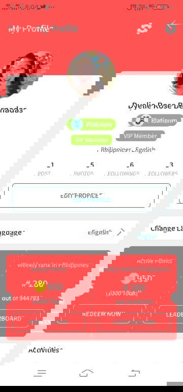 Platinum na ang badge ko🤩