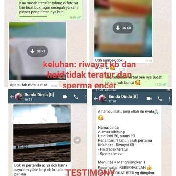 Testimoni positif hamil