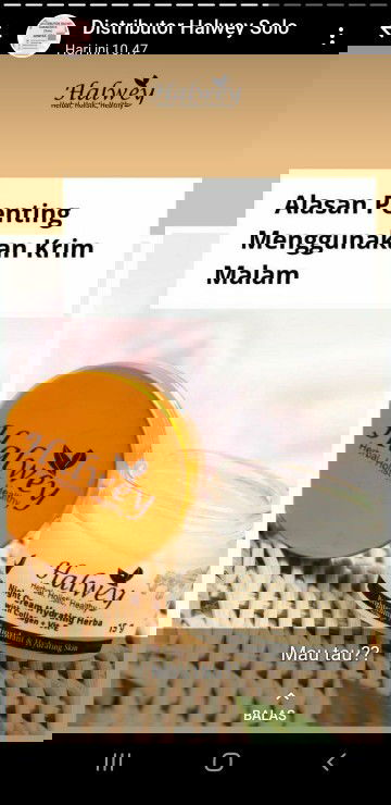 Jualan skin & body care
Halwey dan banaj