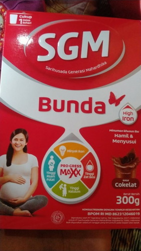 Bunda aku Bru pertma kali hamil, usia kandungan sekarang 7 bln aku minum SGM ini gmna menurut bunda2