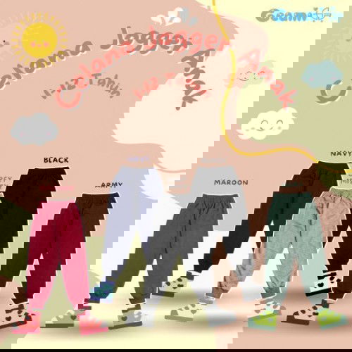 PROMO Launching Celana Panjang dan Jogger Anak