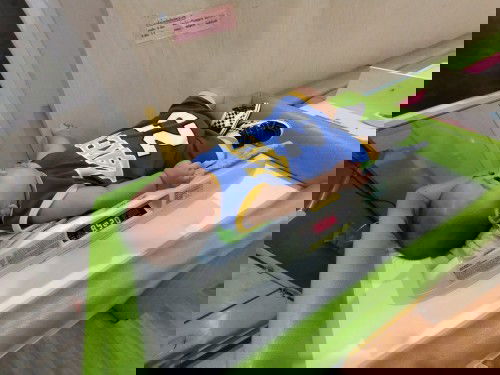 น้องเอิร์ท 4 เดือน น้ำหนัก 8.9 kg. 💥