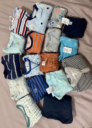 Baju Baby Boy Preloved for Sold. 17pcs RM50 sahaja!!
