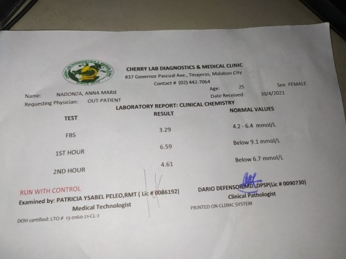 Oral Glucose Tolerance Test