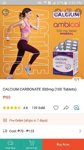 Ambical calcium
