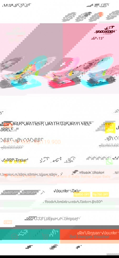 Bak mandi bayi newborn