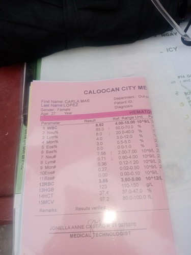 mataas na neutrophyl at mababang lymphocytes