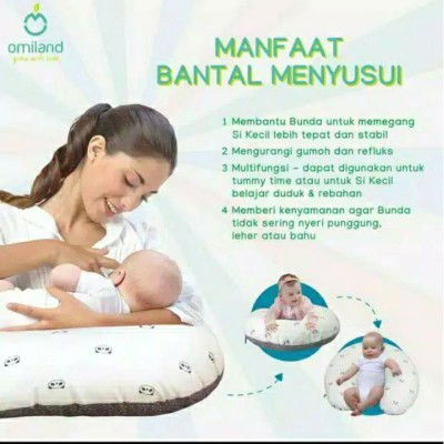 Tas dan Bantal menyusui merk omiland