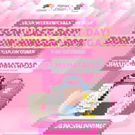 📣 LAST DAY! Sebelum 10.10 Weekend Sale berakhir