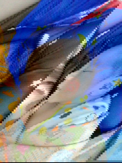 Bahagia sekali setelah di tunggu tunggu