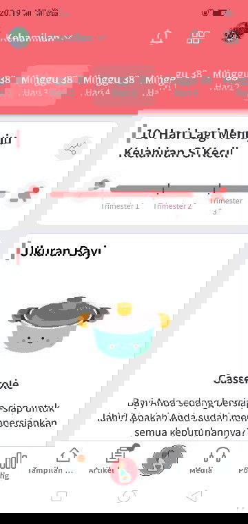 Menunggu gelombang cinta