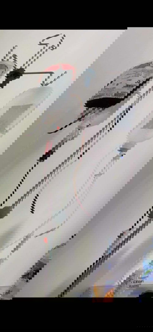 Transfusi darah 3 kantong