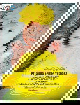 Kamis 07 oktober 2021
Alhamdulillah telah lahir anak pertamaku,2,900 gram,48cm jam 21.30 wib.