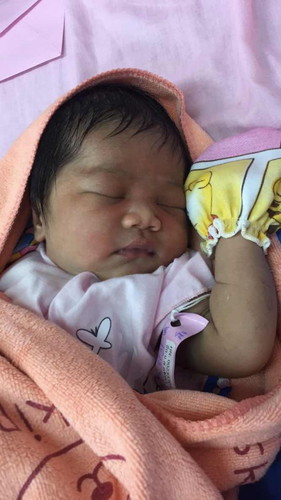 คลอดแล้วจ้า หลังจากรอมาแสนนาน