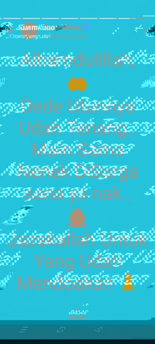 Janin 7wk tidak kuat,