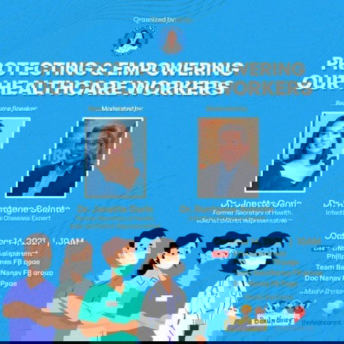 Watch na mga bakunanays to support our healthcare workers!