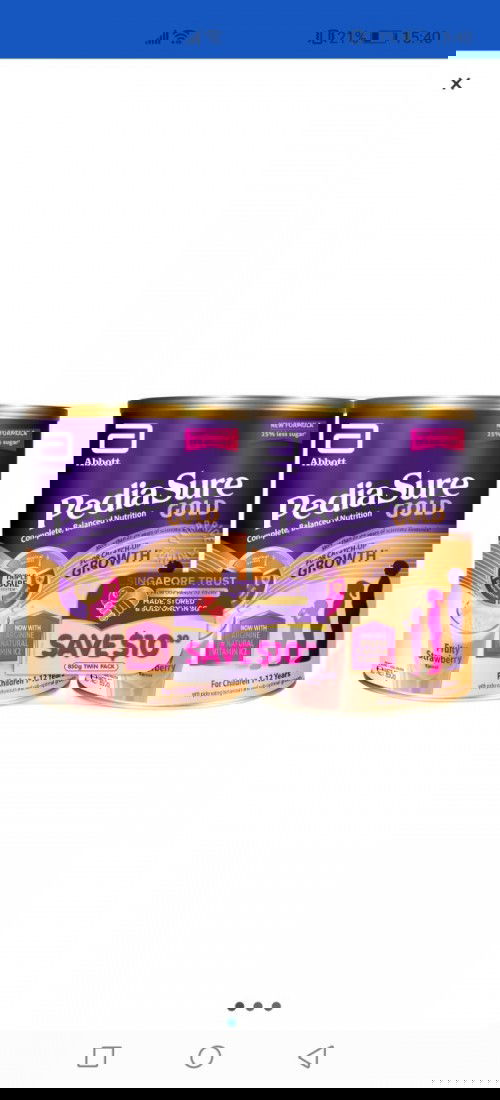 PediaSure TripleSure Milk Powder - Fruity Strawberry