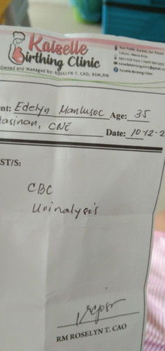 38weeks nku...anu ang side effect ng low hemoglobin po ngpalab aq knna un ang result..for Cs aq ulit