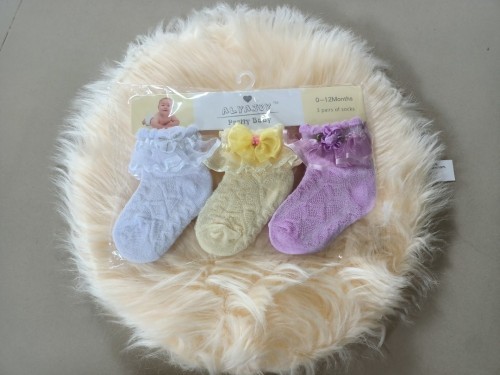 ถุงเท้าเด็ก 0️⃣-1️⃣2️⃣เดือน