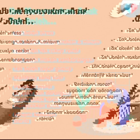 Ibu sedang menyusukan anak? WAJIB BACA NI!