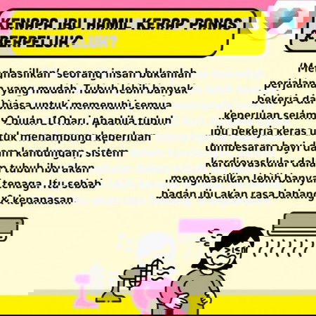 Kenapa Ibu Hamil Kerap Panas & Berpeluh?