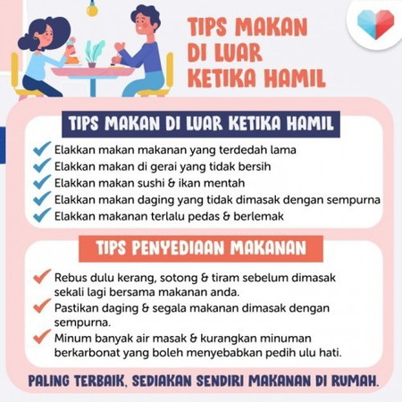 Ibu Hamil Mengidam Makanan Di Luar? Baca Ni Dulu!