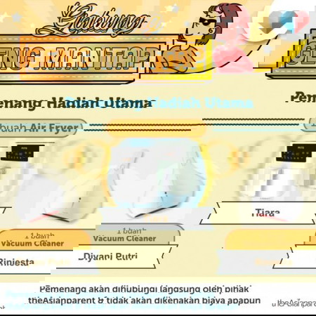 CONGRATS! Inilah para pemenang utama #GabungGengManTAP😍